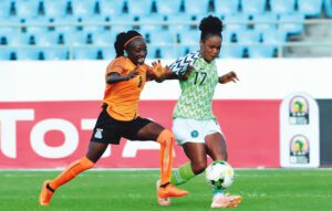 Nigeria’s-Francesca-Ordega-right-in-action-against-Zambia’s-Margaret-Belemu