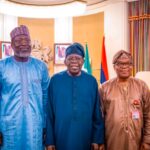 TINUBU RECEIVES OUTGOING ECOWAS COMMISSION PRESIDENT
