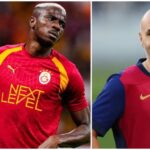 INIESTA URGES BARCA TO SIGN OSIMHEN